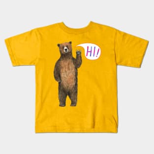 Non-threatening Grizzly Kids T-Shirt